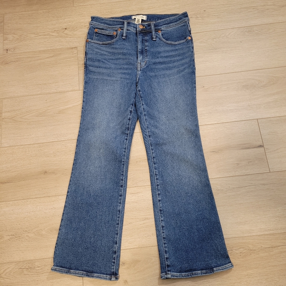 Madewell Cali Demi-boot Jeans Sz 30